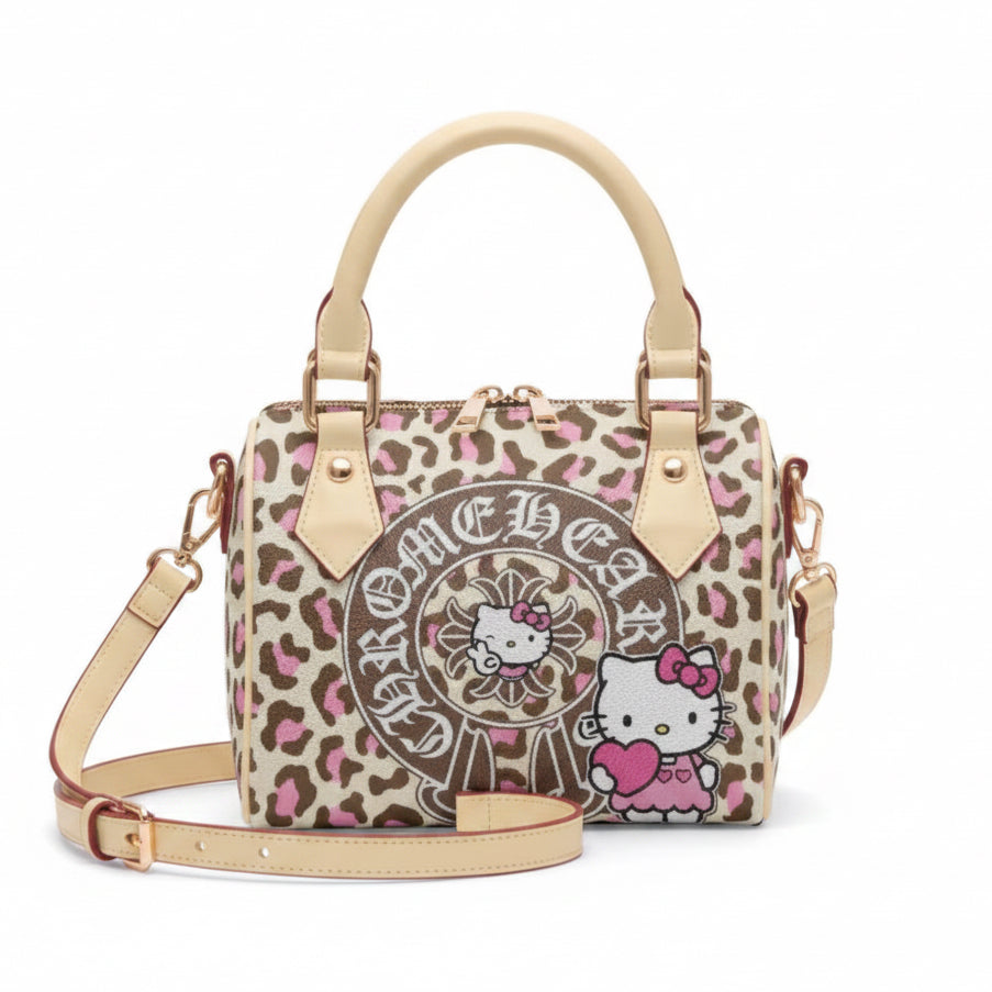 Leopard Mini Pillow Bag