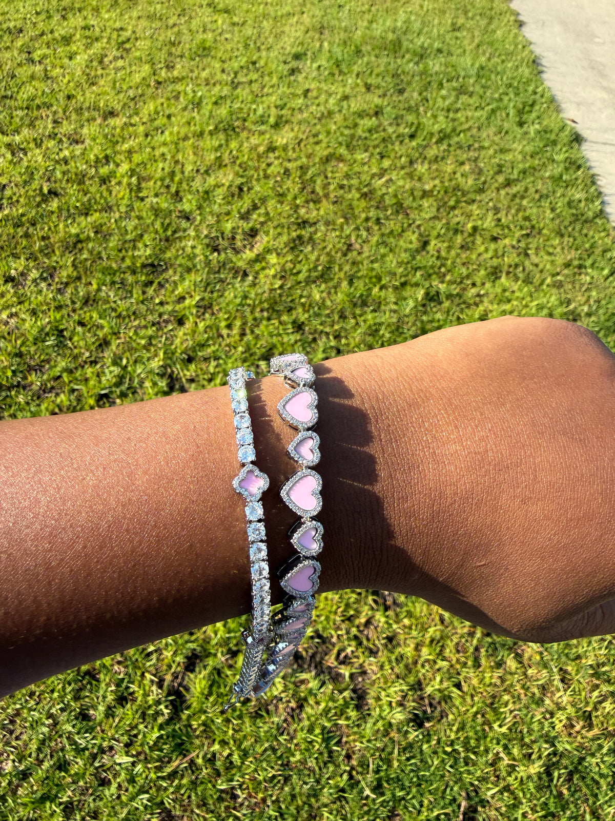 Silver Heart Bracelet