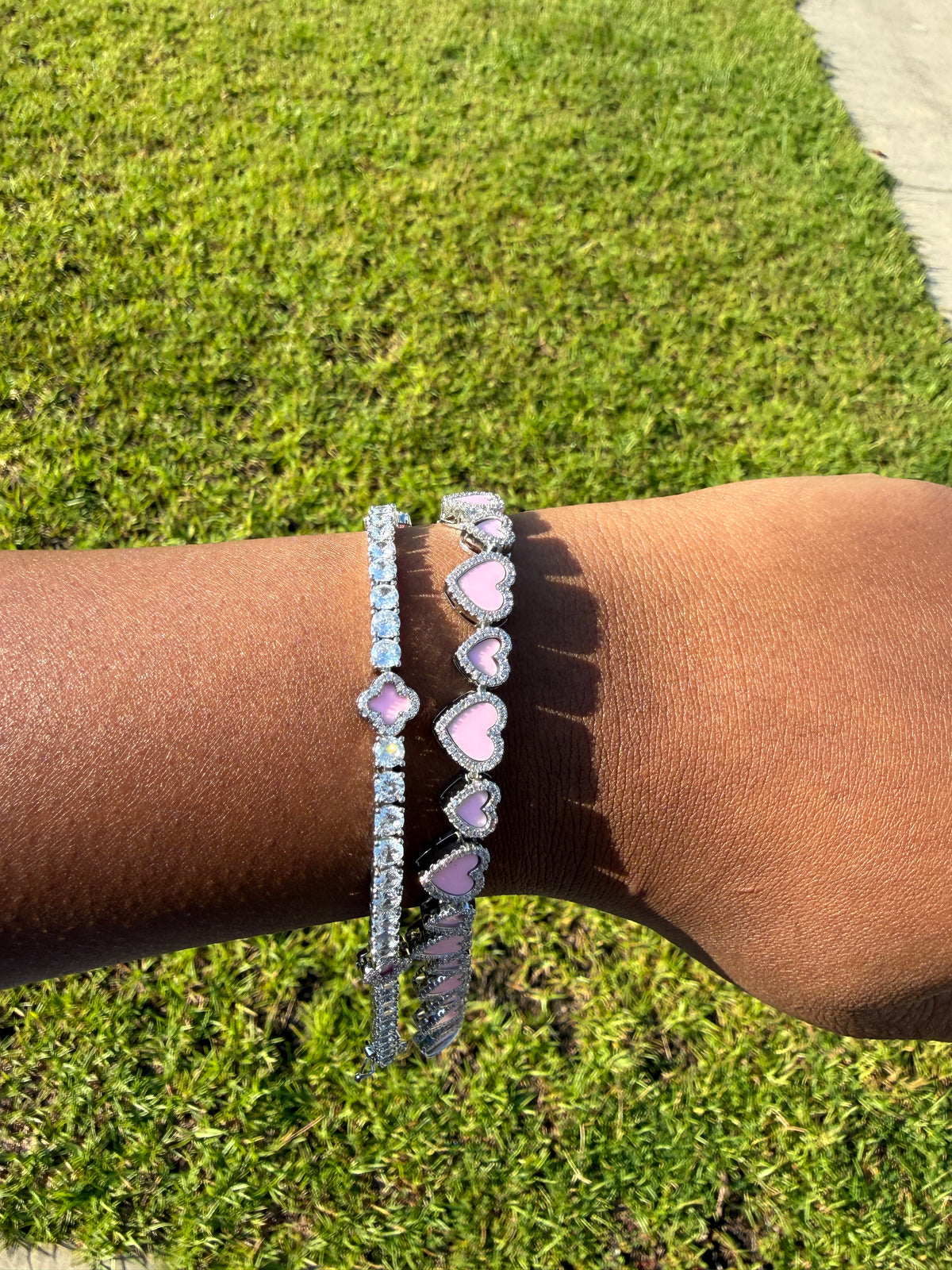 Silver Clover Bracelet