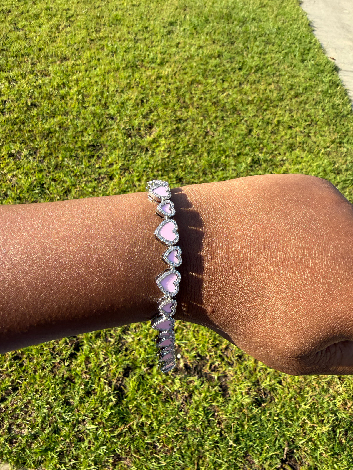 Silver Heart Bracelet