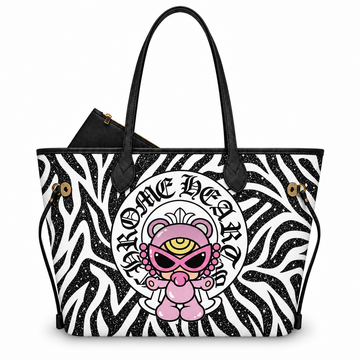 Zebra Stripe Tote